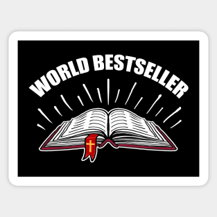 world bestseller holy bible Sticker